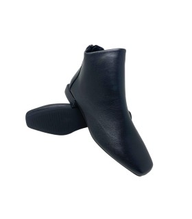 Botas de cano curto femininas pretas BIENVE s3441