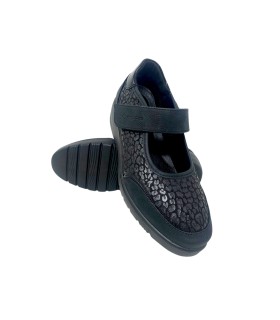 Chaussure femme AMARPIES 27005 noir brillant