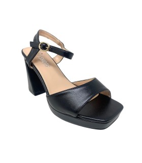 Vestido de cerimônia preto BIENVE wxl22-05 para senhoras.