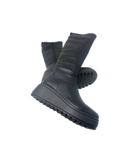 Bota feminina preta MUSTANG 59572