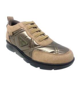 Sapato feminino AMARPIES 27083 e bronze