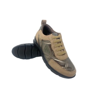 Sapato feminino AMARPIES 27083 e bronze
