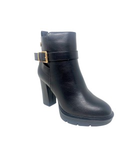 XTI 143490 schwarze Damen-Ankle-Boots