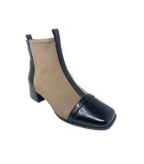 Bottines BIENVE a3446 taupe pour femmes