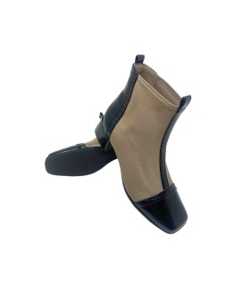 Bottines BIENVE a3446 taupe pour femmes