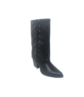Bota feminina preta ISTERIA 24215