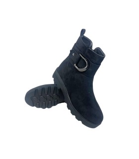 Botas de cano curto femininas AMARPIES 27215 azs pretas