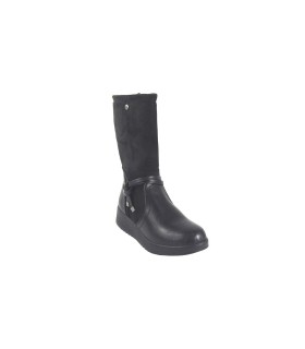 Botte noire pour femme...
