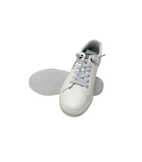 Chaussure femme MUSTANG 60615 noire et blanche