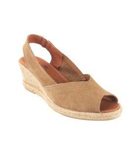 Sandália feminina cinza CALZAMUR 30076