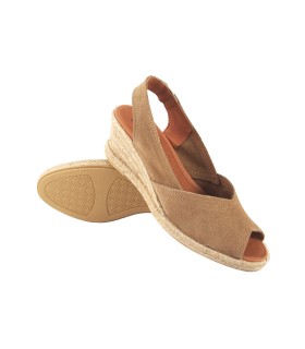 Sandália feminina cinza CALZAMUR 30076