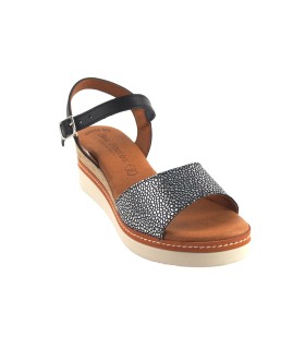 Sandale pour femme EVA FRUTOS 569 en noir