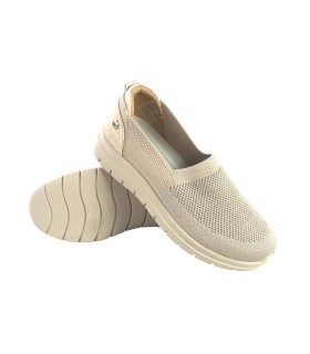 Sapato feminino AMARPIES 26331 na cor bege