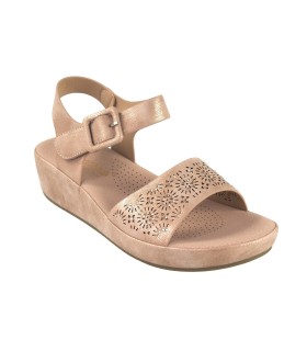 Sandale femme AMARPIES 26749 abz platine