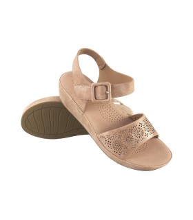Sandalia señora AMARPIES 26749 abz platino