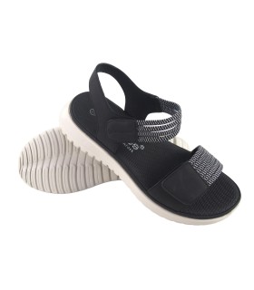 Sandale femme noire AMARPIES 26586 abz