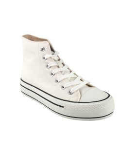 MUSTANG 60172 weißes Canvas für Damen