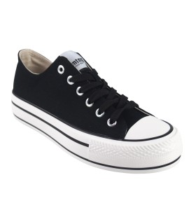 MUSTANG 60173 schwarze Damen-Canvas