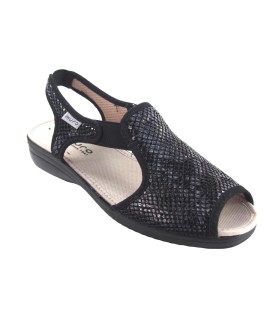 Pieds délicats dame MURO 832 noir