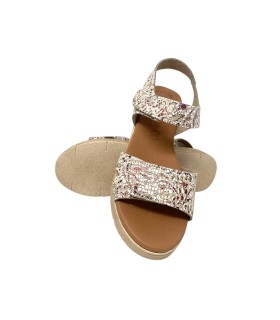 EVA FRUTOS 5265 beige Damensandale