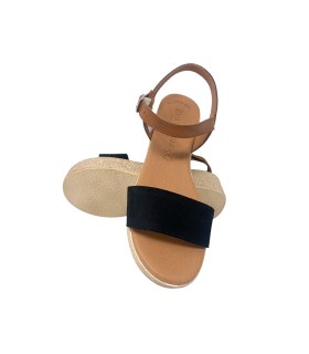 Sandália feminina EVA FRUTOS 5390 preta