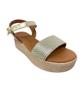 Sandalia señora EVA FRUTOS 5390 oro