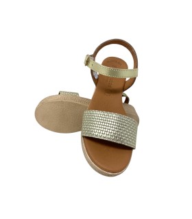 Damensandale EVA FRUTOS 5390 Gold