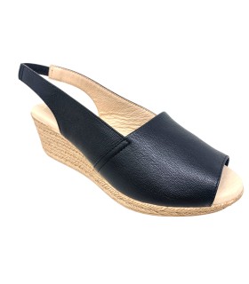 EVA FRUTOS 300 Damensandale in Schwarz