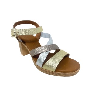 Sandale femme EVA FRUTOS 961 dorée