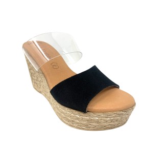 Sandale femme EVA FRUTOS 1917 noire