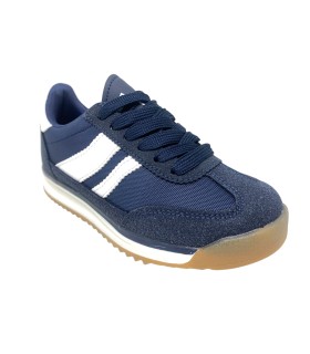 Chaussure enfant bleue BUBBLE BOBBLE c1255