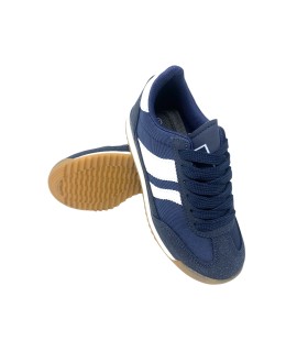 Chaussure enfant bleue BUBBLE BOBBLE c1255