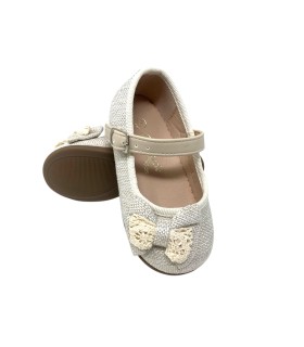 Chaussure fille beige BUBBLE BOBBLE c559