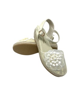 Chaussure fille beige BUBBLE BOBBLE c609