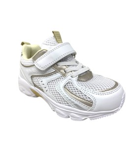 Baskets sport pour filles BUBBLE BOBBLE c1276 noires et dorées