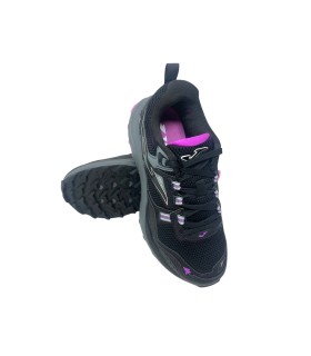 Chaussures de sport noires pour femmes JOMA Shock Lady 2501
