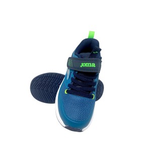Chaussures de sport JOMA Ferro 2517 bleues pour enfants
