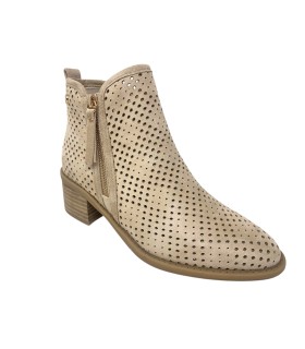 Botas de cano curto femininas XTI 143961 bege