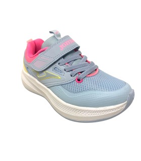 Tênis esportivo infantil JOMA Ferro 2505 azul claro