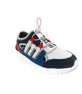 Chaussure enfant bleue MUSTANG KIDS 48523
