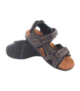 Sandale marron DUENDY 21 pour homme