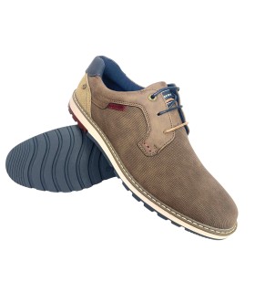 Sapato masculino LIBERTO lb2001 taupe
