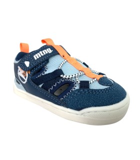 Chaussures enfant bleues écologiques MUSTANG KIDS 48908