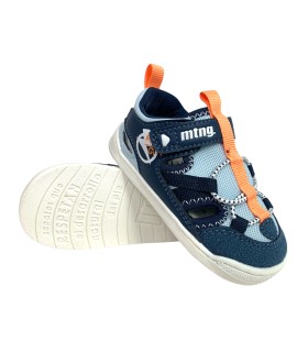 MUSTANG KIDS 48908 sapato infantil azul ecológico
