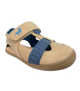 LOIS Kinderschuh 46253 taupe