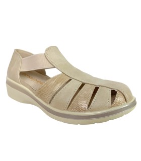 Sapato feminino AMARPIES 28402 e bege