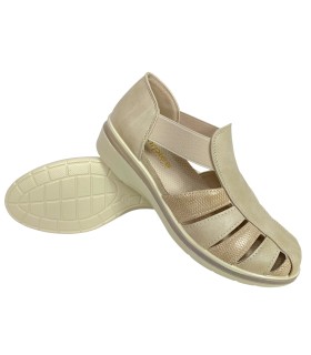 Sapato feminino AMARPIES 28402 e bege