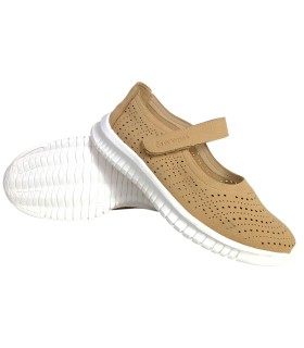Sapato feminino AMARPIES 28353 aog bege