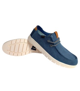 Chaussure MUSTANG pour homme 84335 bleue