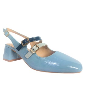 Sapato feminino azul BIENVE hf-5133